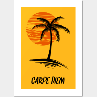 Carpe Diem Seize The Day Inspirational Posters and Art